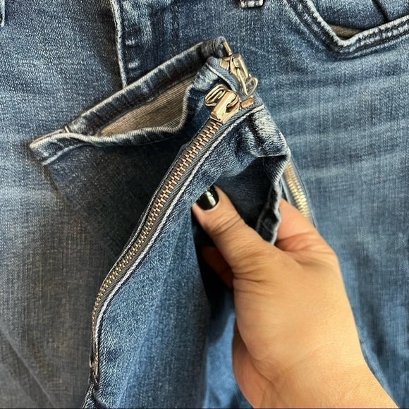 AG The Zip Up Legging Ankle Denim Jeans - Picture 5 of 11